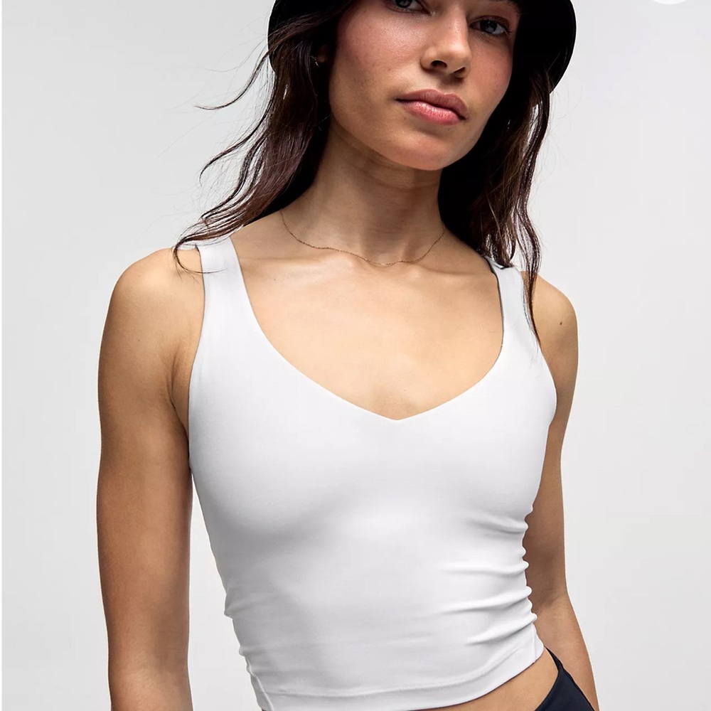Lululemon white align tank size 2 NWT
